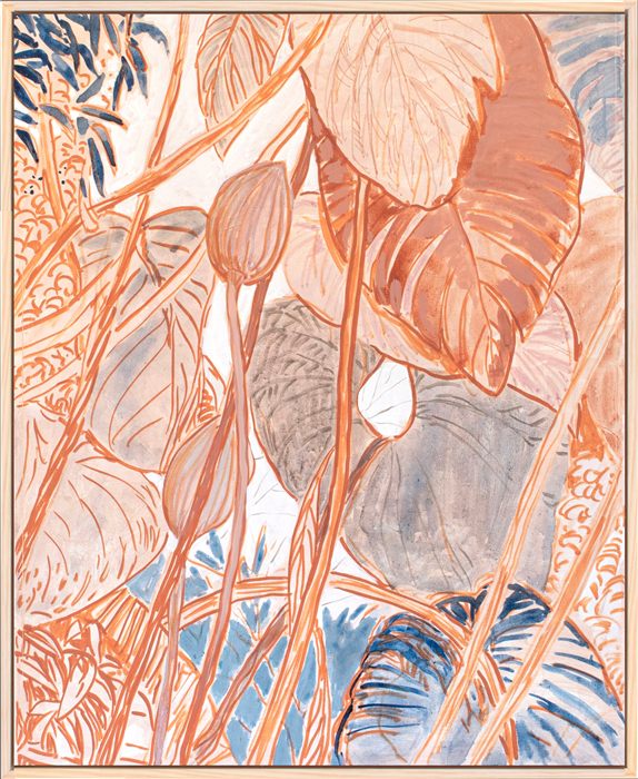 Warm Jungle, painting by Neli Chaneva